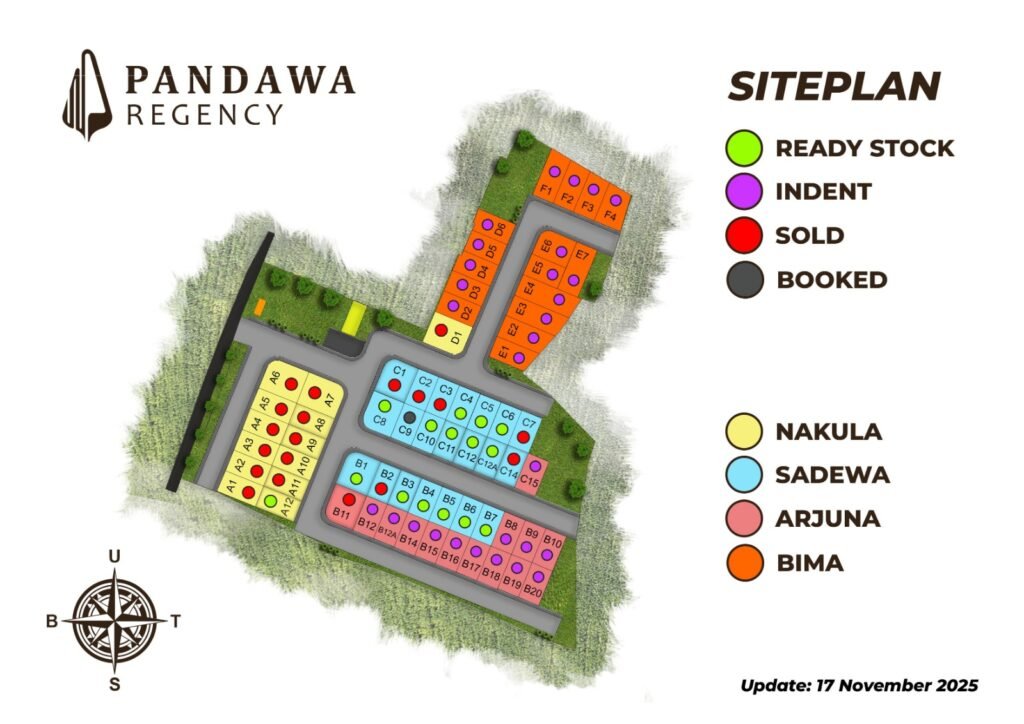 Siteplan Pandawa Regency